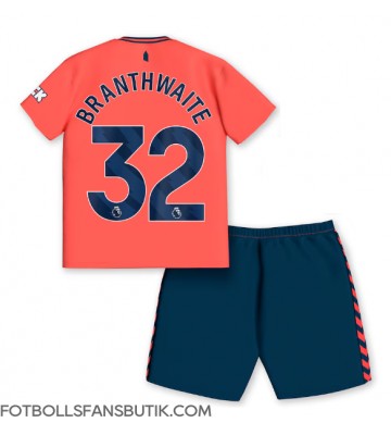 Everton Jarrad Branthwaite #32 Replika Bortatröja Barn 2023-24 Kortärmad (+ Korta byxor)